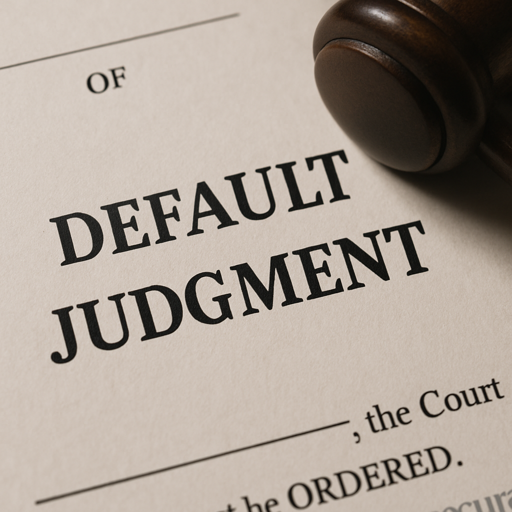 Default Judgement